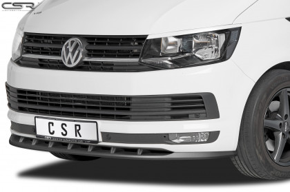 Spoiler pod přední nárazník CSR CUP - VW T6 Multivan 2015-2019 černý lesk