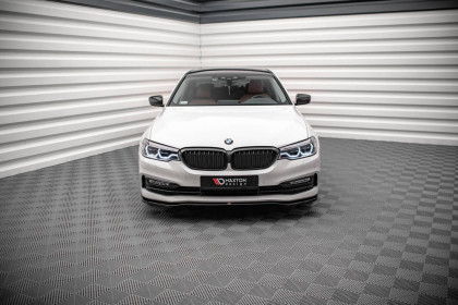 Spojler pod nárazník lipa V.1 BMW 5 G30 černý lesk