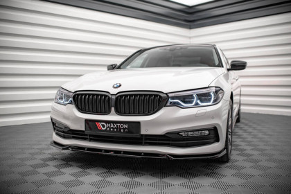 Spojler pod nárazník lipa V.2 BMW 5 G30 černý lesk