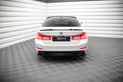 Spoiler zadního nárazníku BMW 5 G30 carbon look