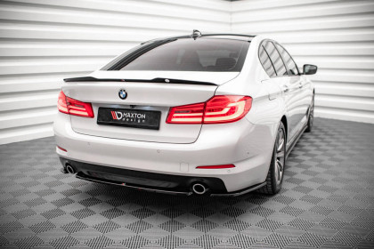 Splittery zadní boční BMW 5 G30 textura ABS