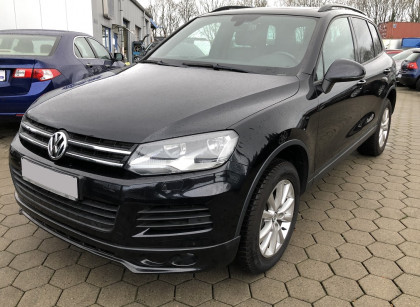 Spoiler pod přední nárazník - podspoiler TFB VW Touareg R-line 7P 10-14