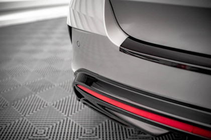 Difuzor zadního nárazníku Škoda Octavia RS Mk4 textura ABS