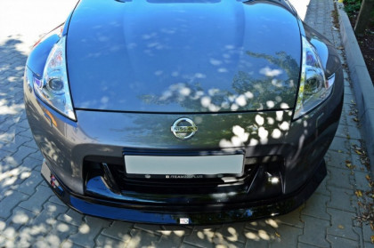 Spojler pod nárazník lipa Maxton - Nissan 370Z černý lesklý plast