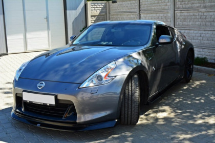 Spojler pod nárazník lipa Maxton - Nissan 370Z černý lesklý plast