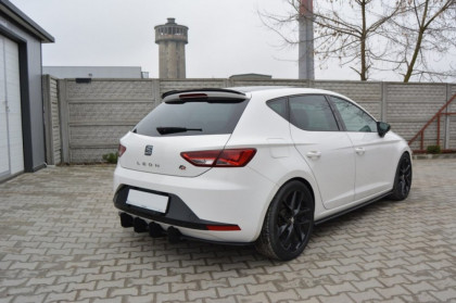 Střešní spoiler Maxton Seat Leon III FR černý lesklý plast