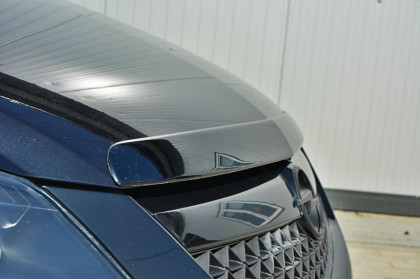 Prodloužení kapoty Opel Corsa D OPC / VXR černý lesklý plast