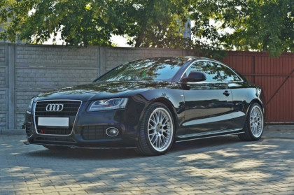 Prahové lišty Audi A5 S-line 07-11 carbon look