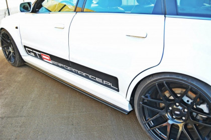 Prahové lišty Audi RS4 B5 99-01 carbon look