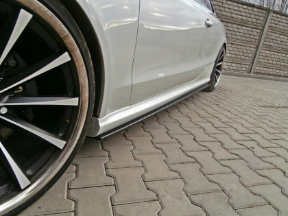 Prahové lišty Audi RS5 8T 10- carbon look