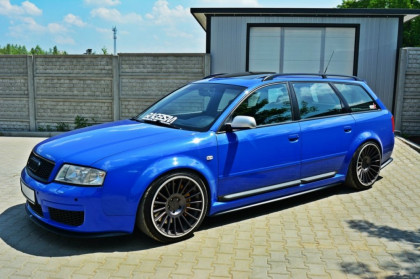 Prahové lišty Audi RS6 C5 02-04 carbon look