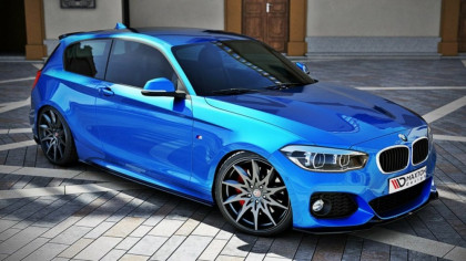 Prahové lišty BMW 1 F20 M-Power 2015- carbon look