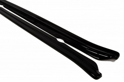 Prahové lišty BMW 6 E63 / E64 03-07 černý lesklý plast