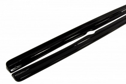 Prahové lišty BMW 6 E63 / E64 03-07 černý lesklý plast