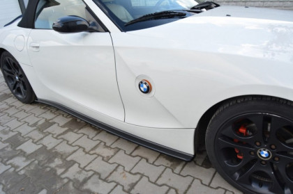 Prahové lišty BMW Z4 E85 / E86 02-06 černý lesklý plast