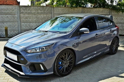 Prahové lišty Ford Focus MK3 RS 15- carbon look