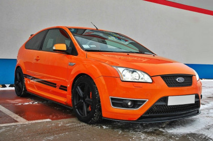 Prahové lišty Ford Focus ST MK2 04-09 carbon look