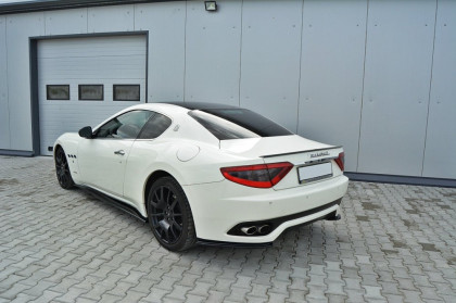 Prahové lišty Maserati Granturismo 07-11 černý lesklý plast