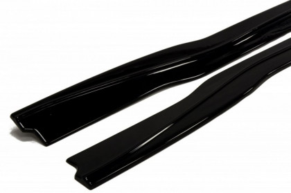 Prahové lišty Nissan 370Z 09-12 černý lesklý plast