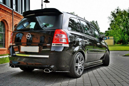 Prahové lišty Opel Zafira B OPC 05-11 carbon look