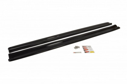 Prahové lišty Peugeot 308 II GTI 14-18 černý lesklý plast