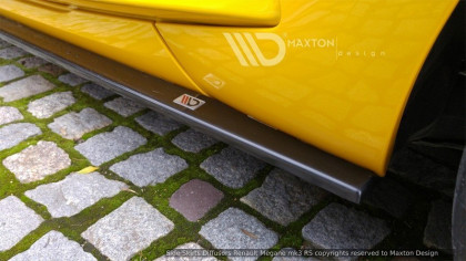 Prahové lišty Renault Megane III RS 10-15 carbon look