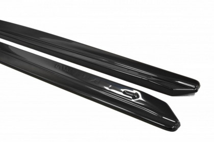 Prahové lišty Škoda Superb III 15- černý lesklý plast