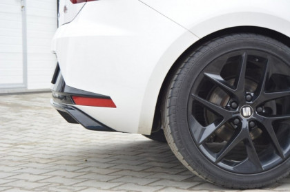 Zadní difuzor Seat Leon III FR černý lesklý plast