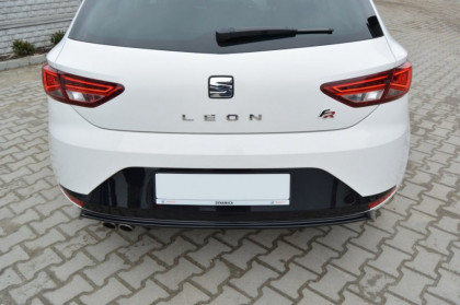 Zadní difuzor Seat Leon III FR černý lesklý plast