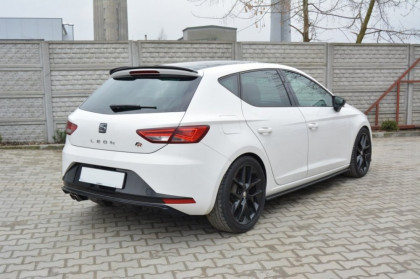 Zadní difuzor Seat Leon III FR černý lesklý plast