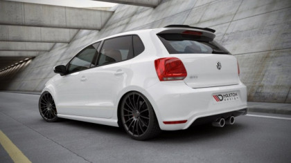 Prodloužení střešního spojleru VW Polo 5 GTI / R-Line 09-14 carbon look