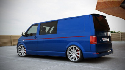 Prodloužení spojleru VW T6 15- carbon look