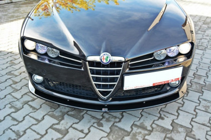 Spojler pod nárazník lipa Alfa Romeo 159 V.2 2005-2011 černý lesklý plast