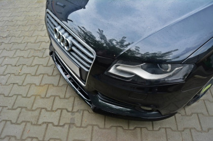 Spojler pod nárazník lipa Audi A4 B8 před fl V.1 matný plast