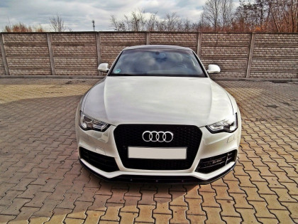 Spojler pod nárazník lipa Audi RS5 8T / 8T FL carbon look