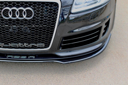 Spojler pod nárazník lipa Audi RS6 C6 černý lesklý plast