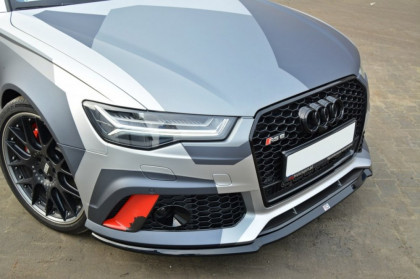 Spojler pod nárazník lipa Audi RS6 C7 V.2 13- carbon look