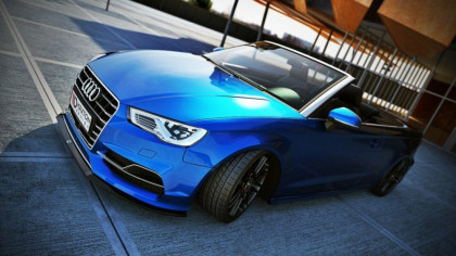 Spojler pod nárazník lipa Audi S3 8V (sedan, Cabrio) / Audi A3 8V Sline carbon look