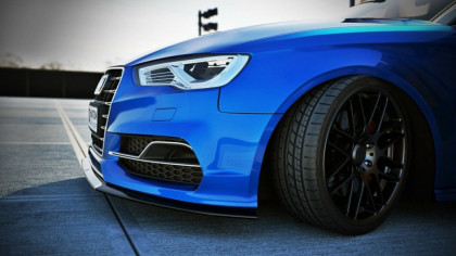 Spojler pod nárazník lipa Audi S3 8V (sedan, Cabrio) / Audi A3 8V Sline carbon look