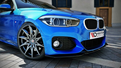 Spojler pod nárazník lipa BMW 1 F20 M-Power facelift carbon look