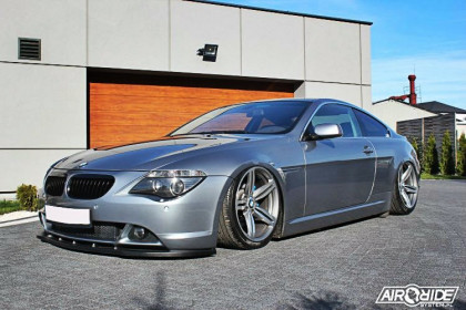 Spojler pod nárazník lipa BMW 6 E63 / E64 Před faceliftem V.1 carbon look