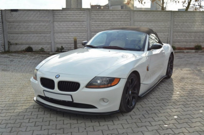 Spojler pod nárazník lipa BMW Z4 E85 před facelift V.2 02-06 černý lesklý plast