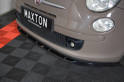 Spojler pod nárazník lipa Fiat 500 carbon look