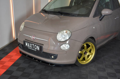 Spojler pod nárazník lipa Fiat 500 carbon look