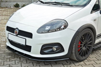 Spojler pod nárazník lipa Fiat Grande Punto Abarth V.2 07-10 černý lesklý plast