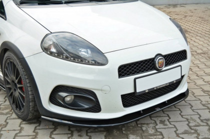 Spojler pod nárazník lipa Fiat Grande Punto Abarth V.2 07-10 černý lesklý plast