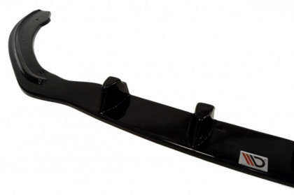 Spojler pod nárazník lipa FORD Fiesta MK7 (pro ST-line / Zetec S) černý lesklý plast