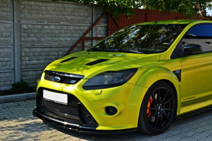 Spojler pod nárazník lipa Ford Focus MK2 RS V.1 černý lesklý plast