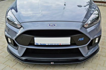 Spojler pod nárazník lipa Ford Focus MK3 RS V.3 15- černý lesklý plast