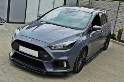 Spojler pod nárazník lipa Ford Focus MK3 RS V.3 15- černý lesklý plast